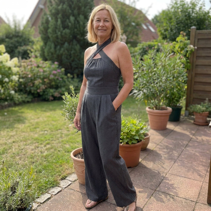 Claudia | Stijlvolle Wide-Leg Jumpsuit