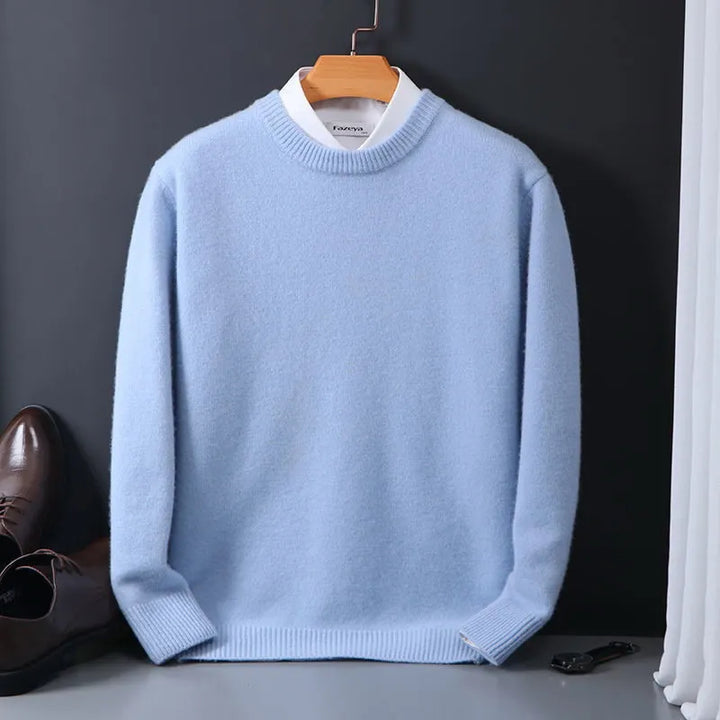 Aelbehrt Pullover Lichtblauw