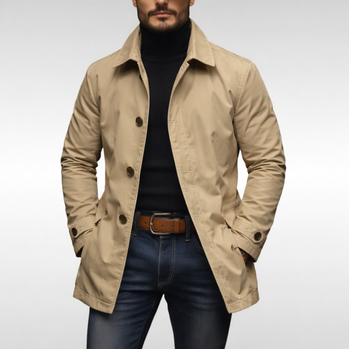 Van Elsen™ Wilvaro Luxe Heren Mantel