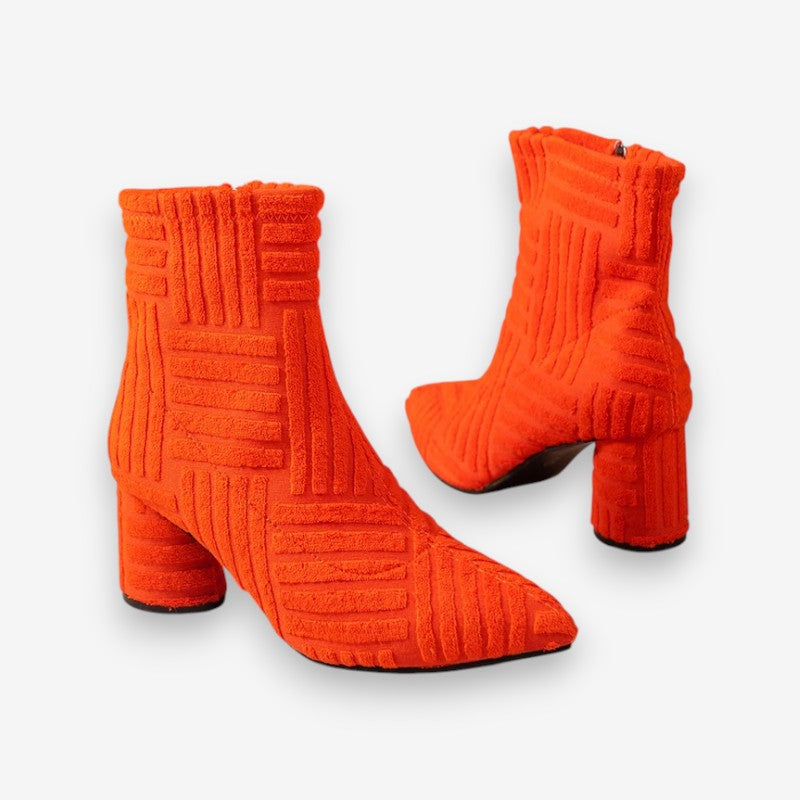 Bloc Stiefeletten Oranje