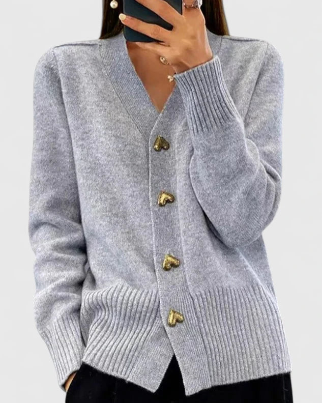 Chasie | Elegante Knoopjes Cardigan