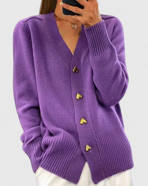 Chasie | Elegante Knoopjes Cardigan