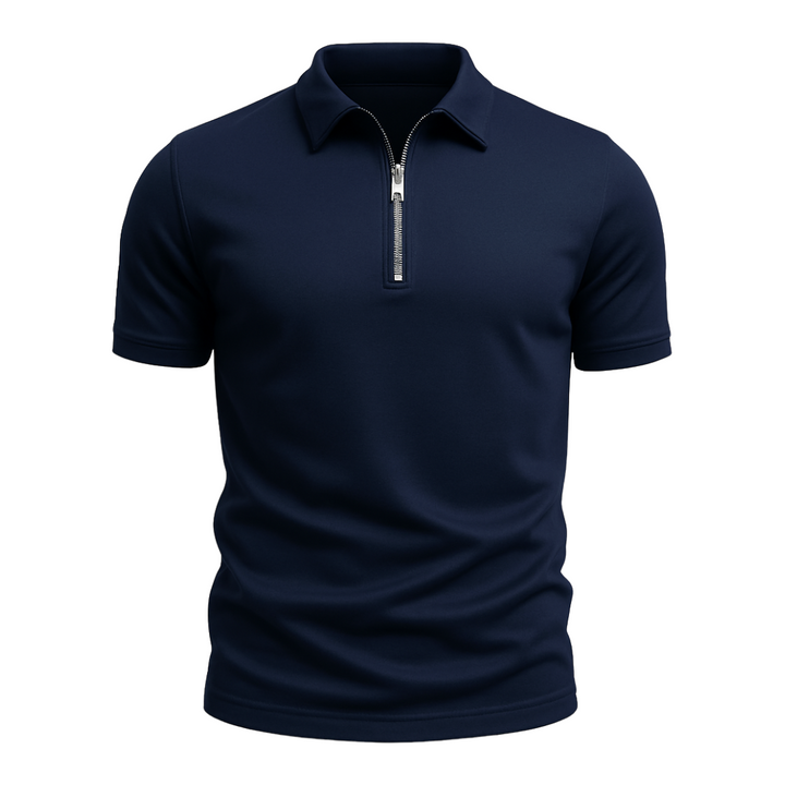 Van Elsen™ Ziparo Luxe Rits Polo Heren