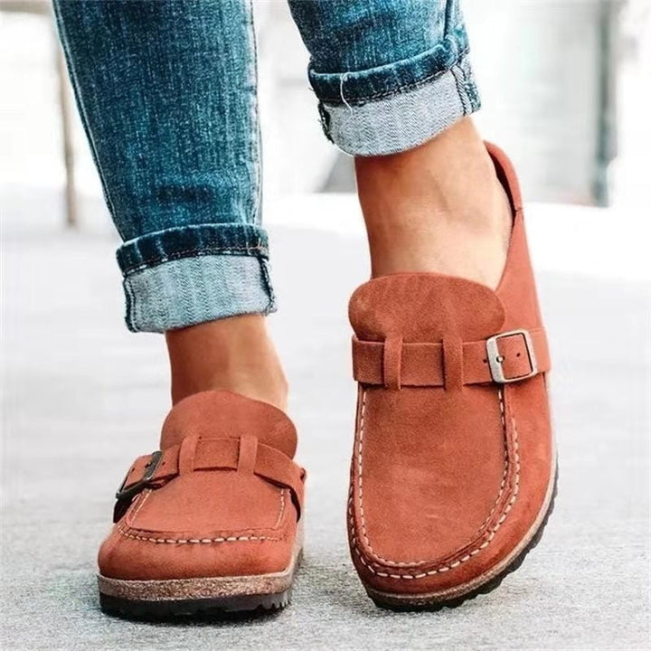Silvia Slip-On Sandalen oranje