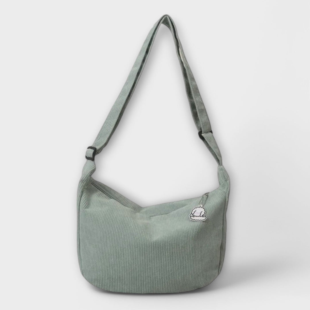 Van Elsen™ Velora Soft Cord Crossbody Tas