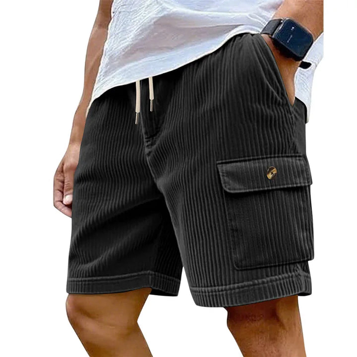 Finn Heren Cargo Short - Zwart