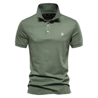 Van Elsen™ Polviro Luxe Chique Katoenen Heren Polo