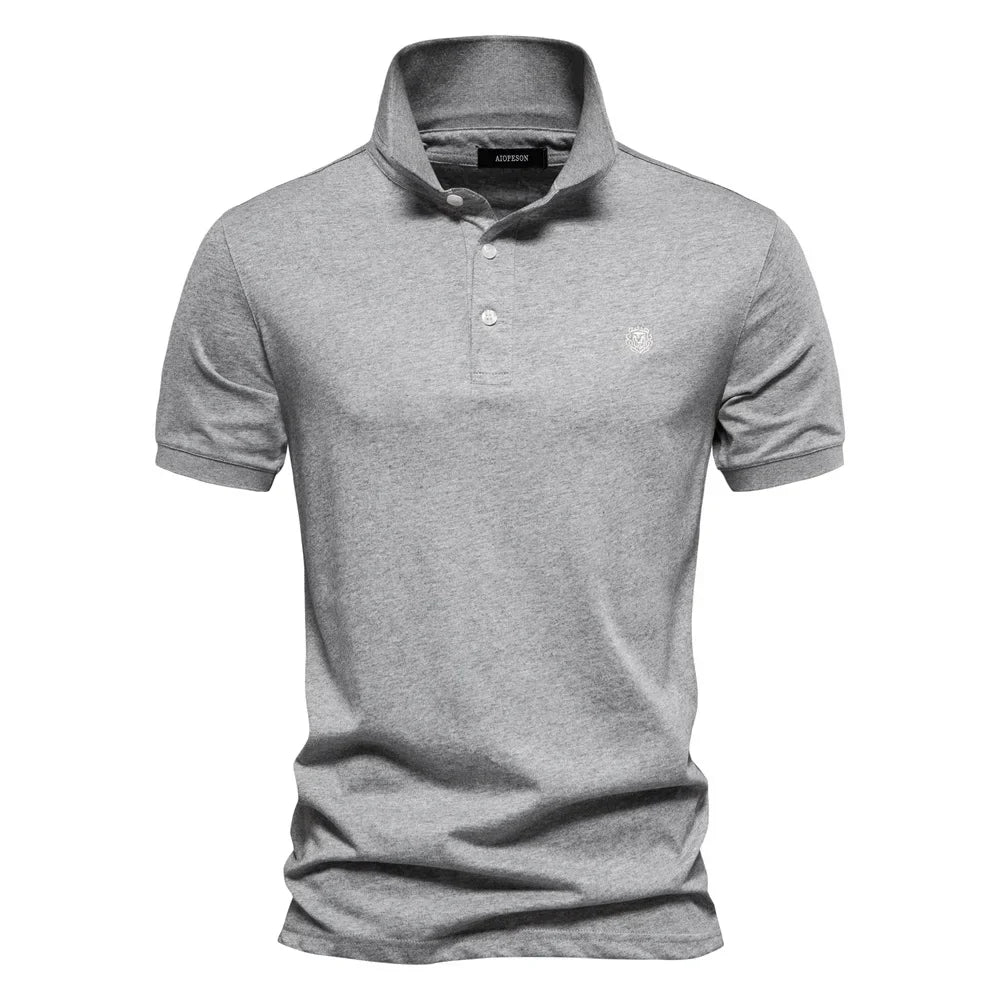 Van Elsen™ Polviro Luxe Chique Katoenen Heren Polo