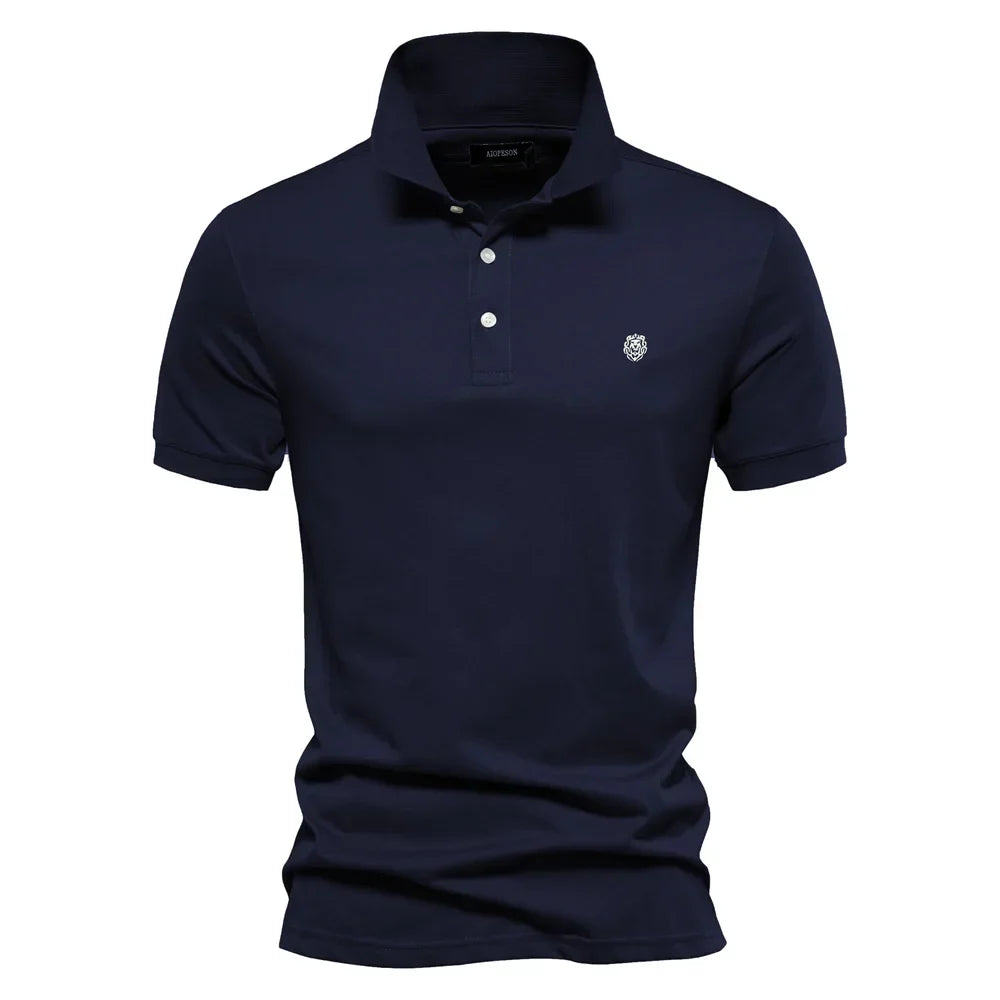Van Elsen™ Polviro Luxe Chique Katoenen Heren Polo