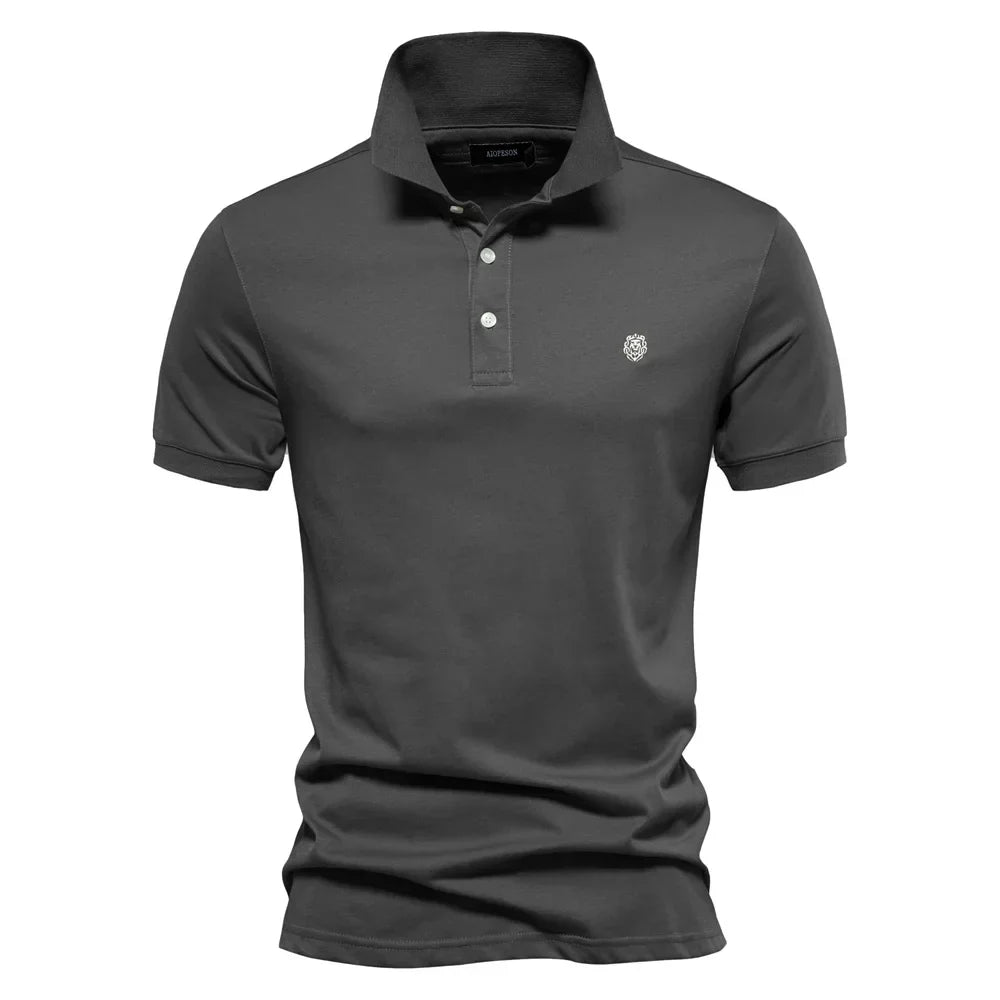 Van Elsen™ Polviro Luxe Chique Katoenen Heren Polo