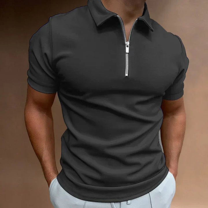 Van Elsen™ Ziparo Luxe Rits Polo Heren
