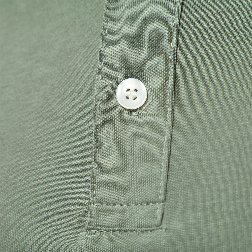 Van Elsen™ Polviro Luxe Chique Katoenen Heren Polo