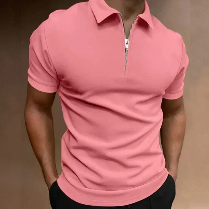 Van Elsen™ Ziparo Luxe Rits Polo Heren