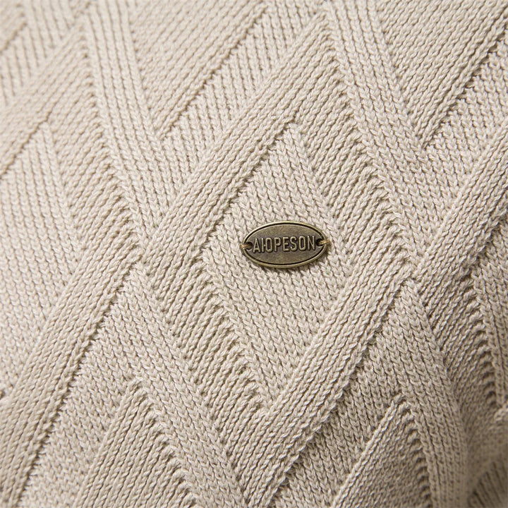 Van Elsen™ Ruvano Classic Ruit Heren Trui