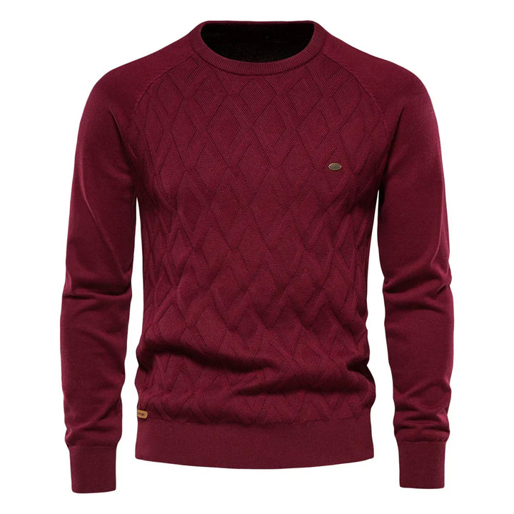 Van Elsen™ Ruvano Classic Ruit Heren Trui