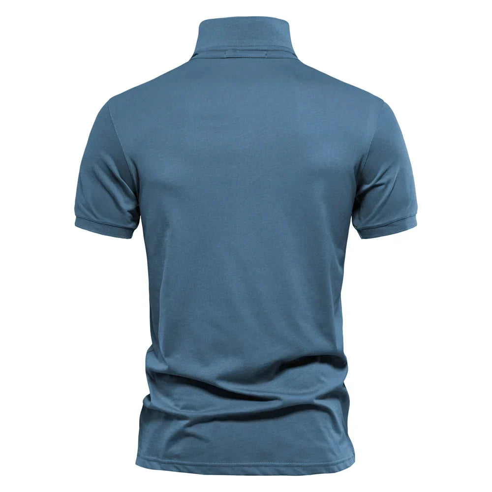 Van Elsen™ Polviro Luxe Chique Katoenen Heren Polo