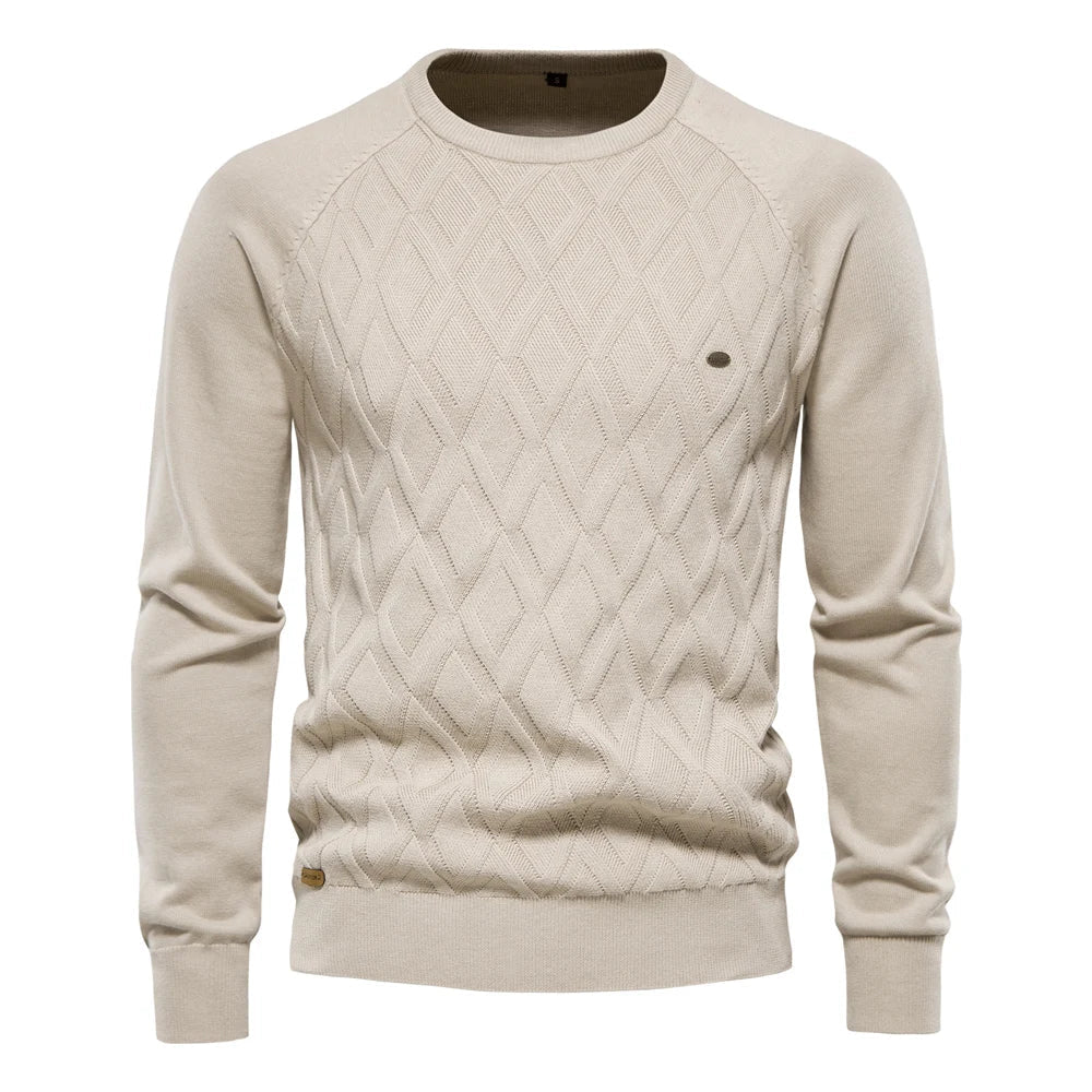 Van Elsen™ Ruvano Classic Ruit Heren Trui