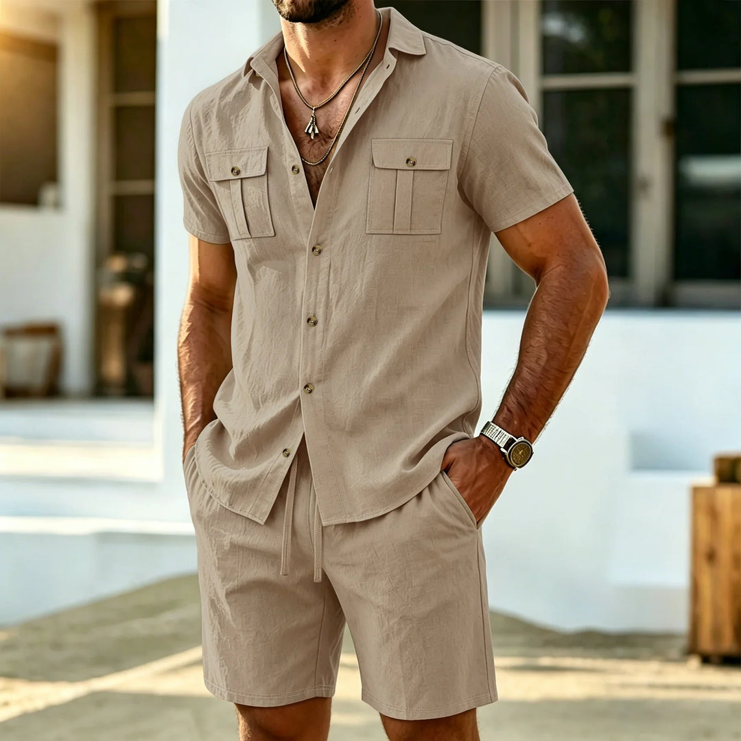 Beeckhoven Linnen Set Khaki