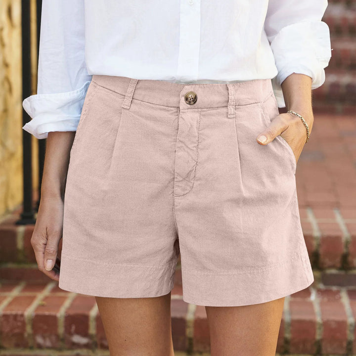 Wendy Katoenen Shorts - Roze