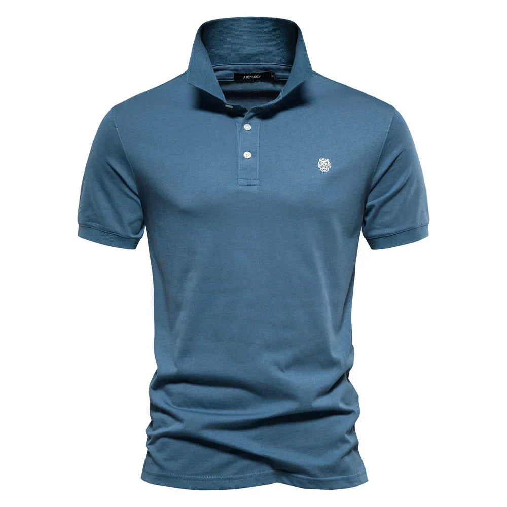 Van Elsen™ Polviro Luxe Chique Katoenen Heren Polo