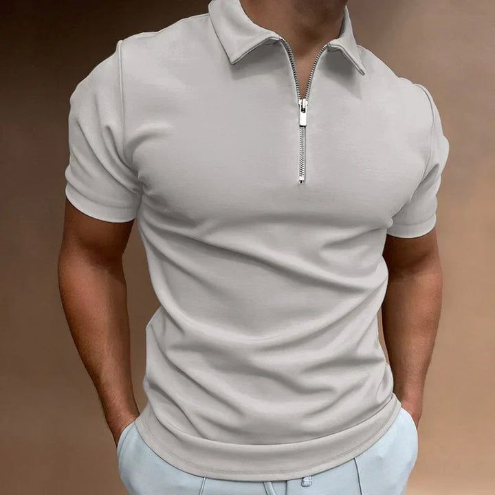 Van Elsen™ Ziparo Luxe Rits Polo Heren
