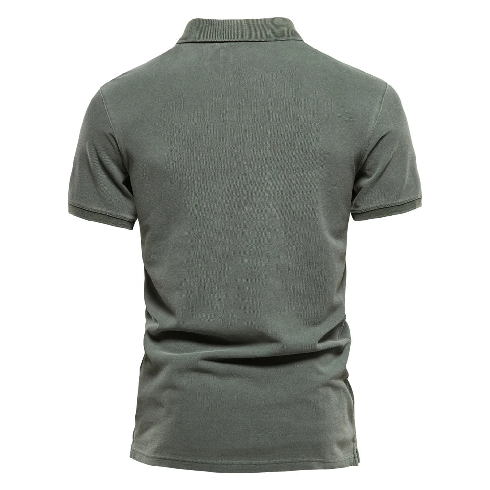 Van Elsen™ Polario Luxe Casual Heren Polo