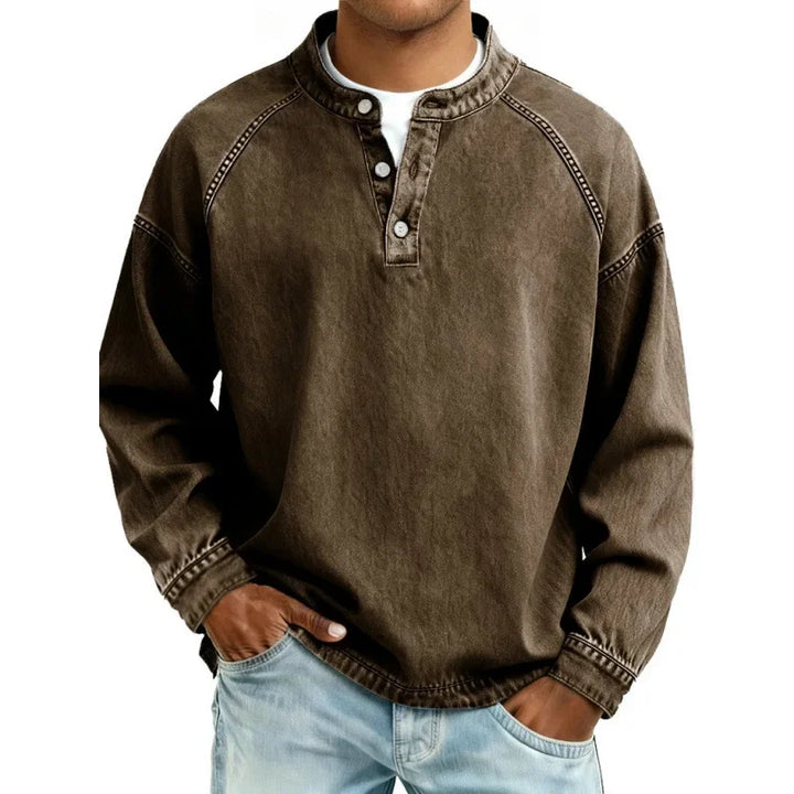 Van Elsen™ Vintaro Classic Vintage Heren Shirt