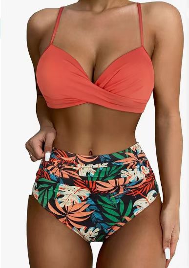 Wilma | Flatterende High-Cut Bikini met Wikkel-Top