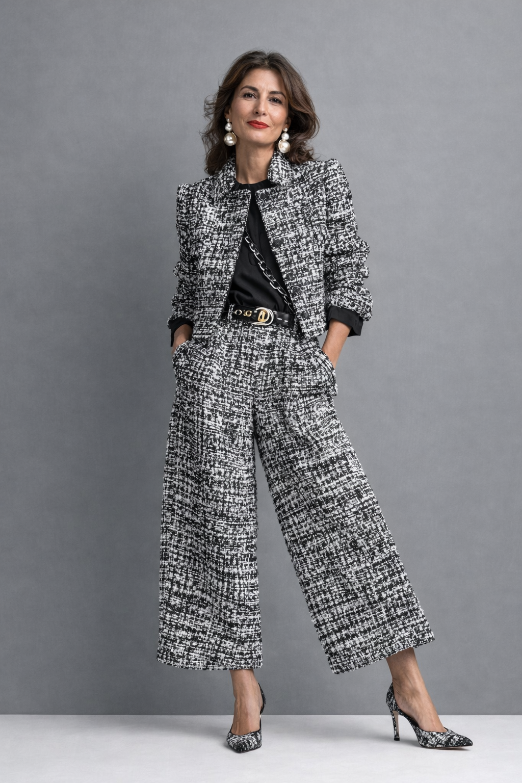 Lena Elegante Set - Zwart