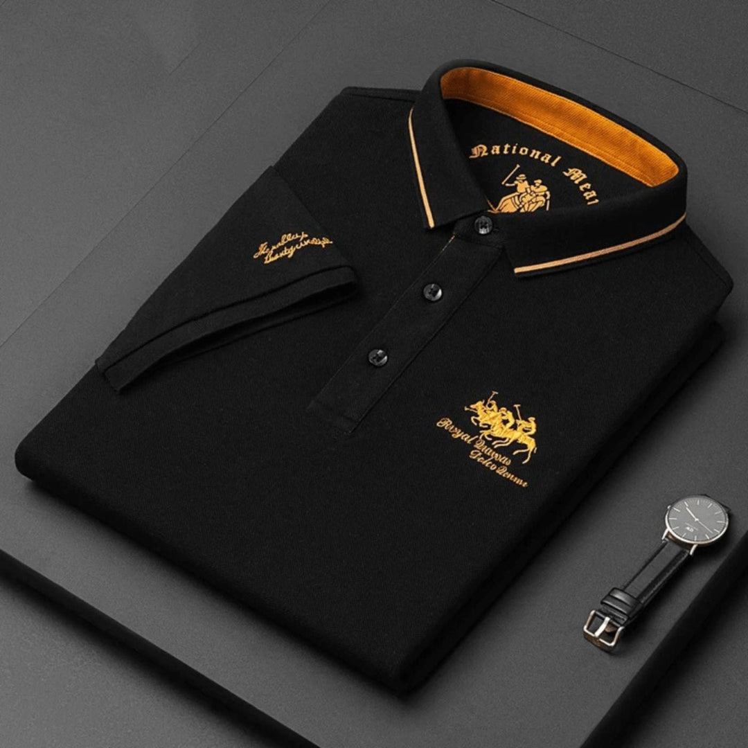 Van Elsen™ Polaro Classic Premium Heren Polo