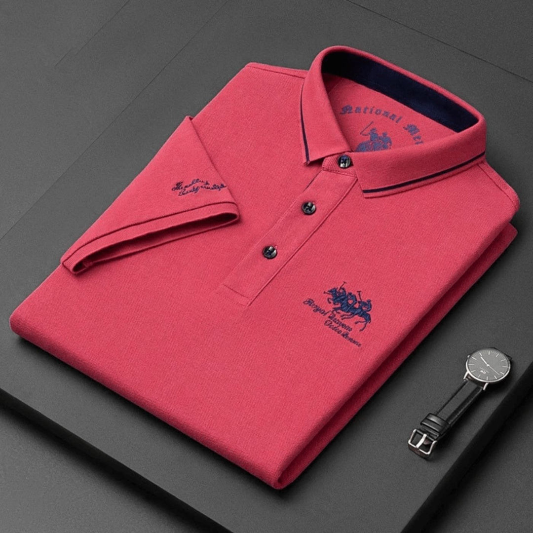 Van Elsen™ Polaro Classic Premium Heren Polo