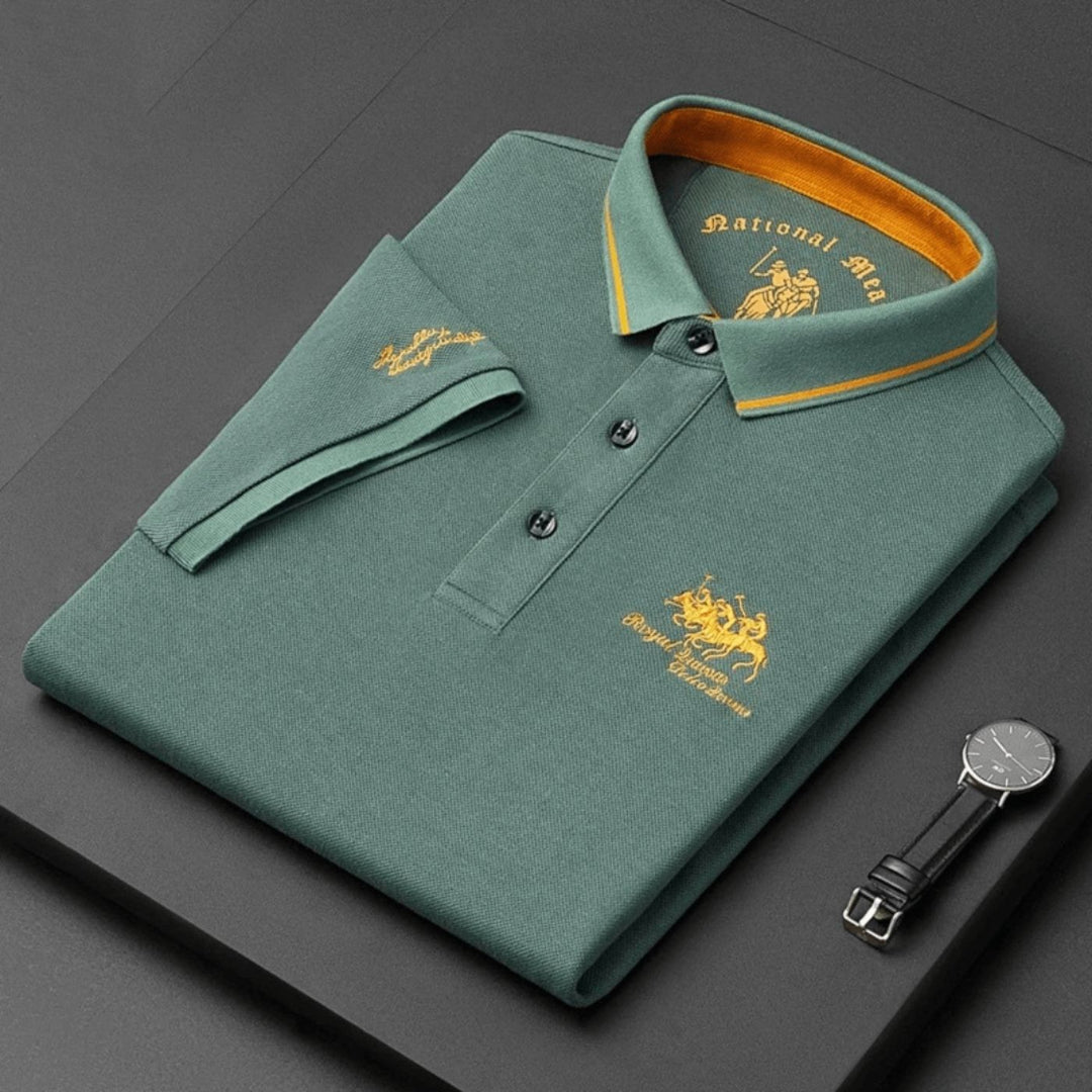 Van Elsen™ Polaro Classic Premium Heren Polo