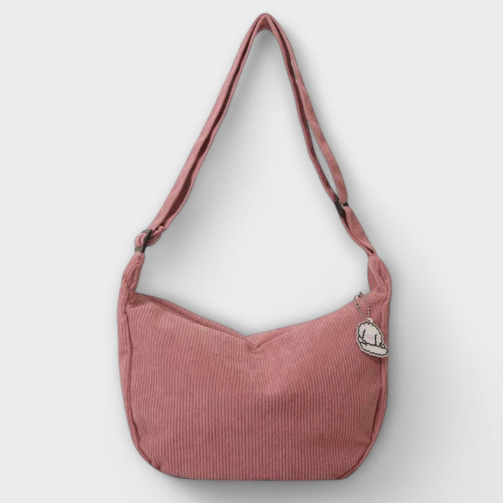 Van Elsen™ Velora Soft Cord Crossbody Tas