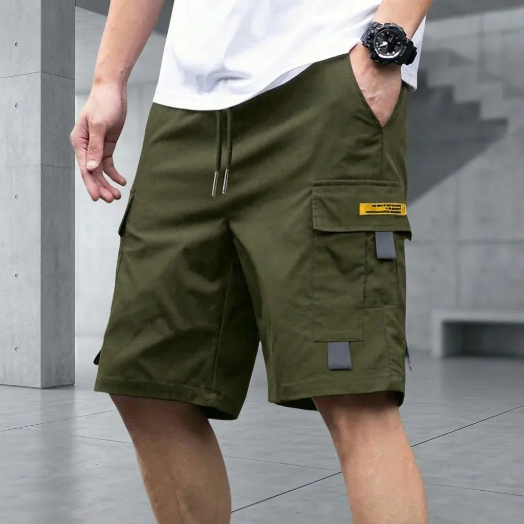 Cargoshorts Donkergroen