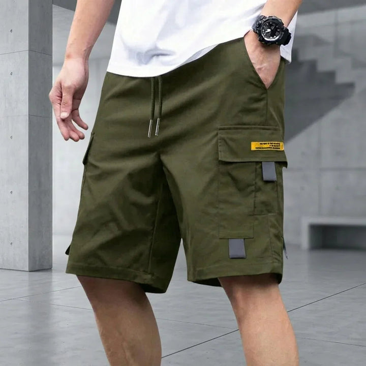Cargoshorts Donkergroen
