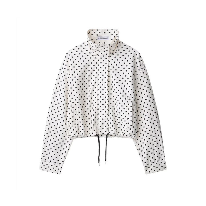 Loxie Polka Dot Blazer Wit