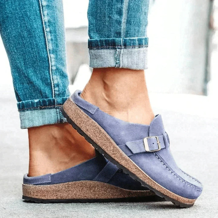 Silvia Slip-On Sandalen detail