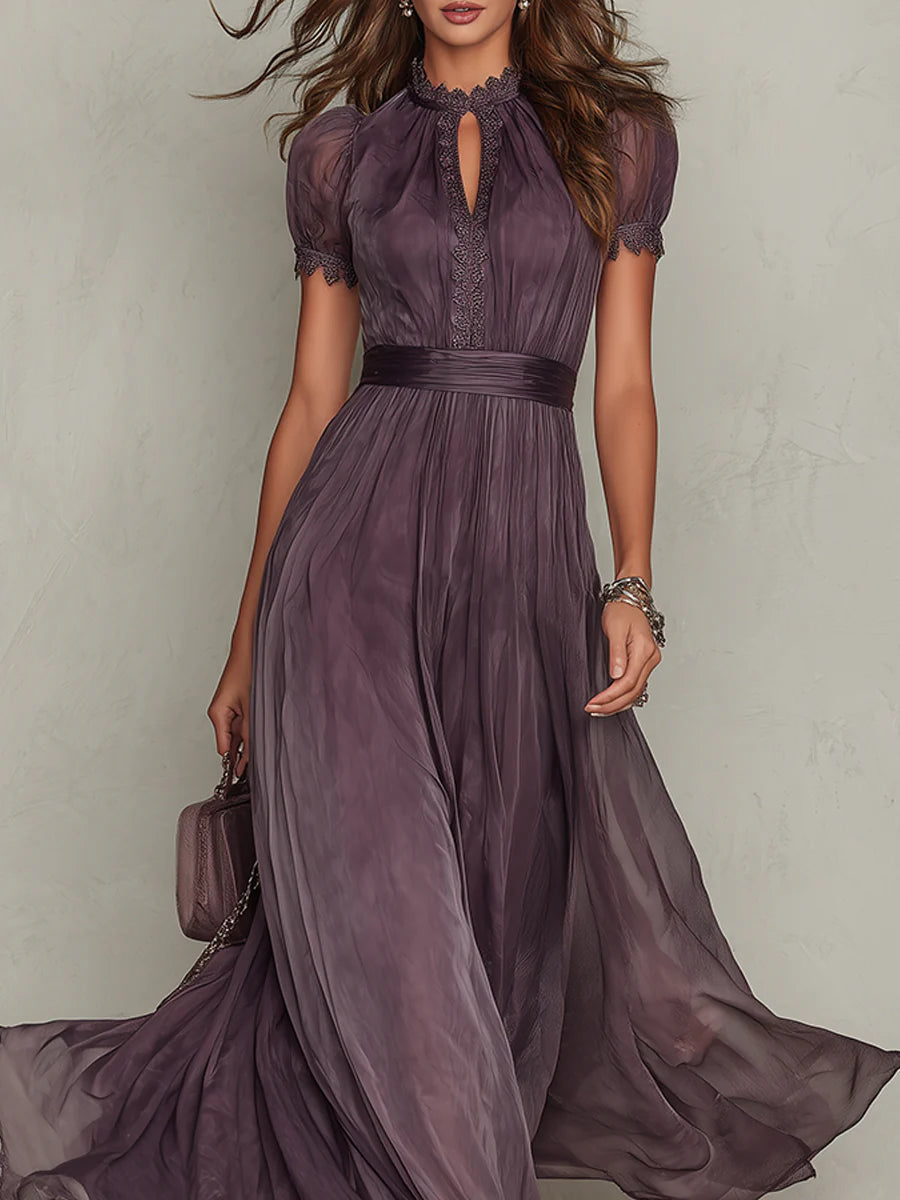 Van Elsen™ Flavira Lace Elegance Maxi Jurk