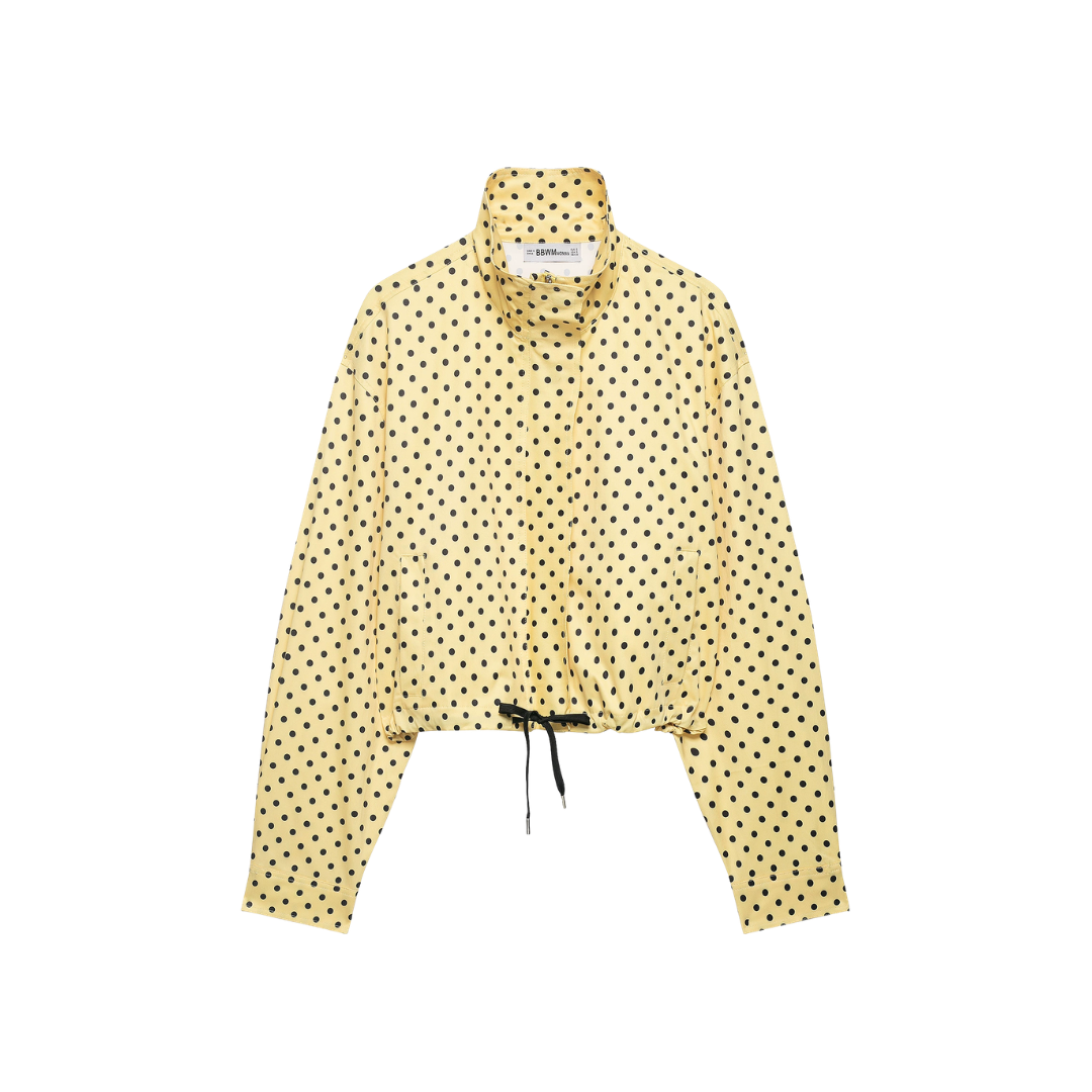 Loxie Polka Dot Blazer Geel