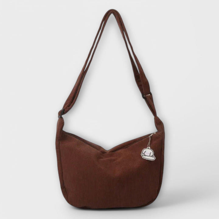 Van Elsen™ Velora Soft Cord Crossbody Tas