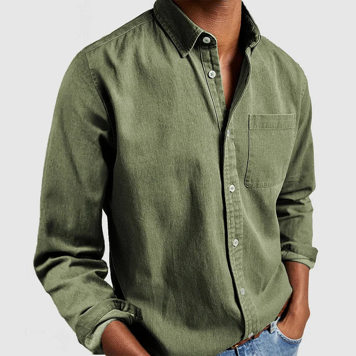 Van Elsen™ Renzo Comfort Casual Heren Overhemd