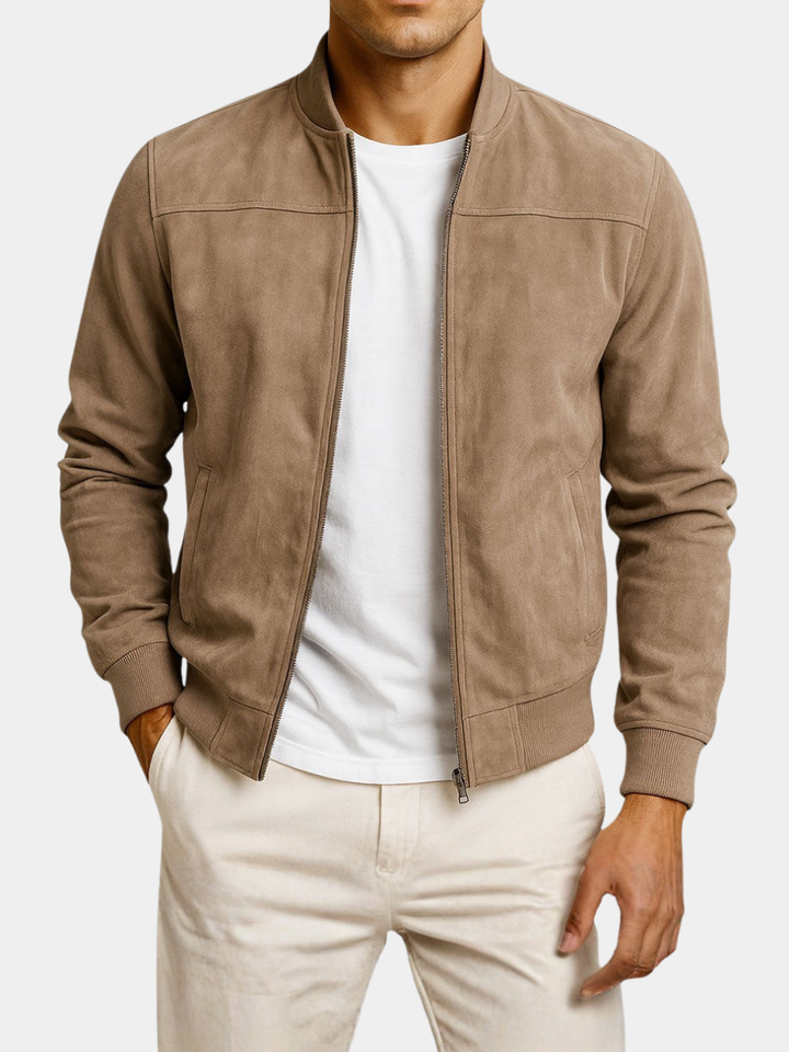 Van Elsen™ Kaltor Suede Luxe Herenjas