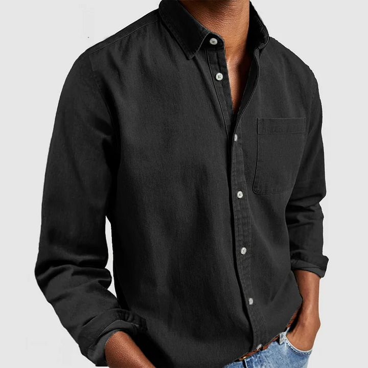 Van Elsen™ Renzo Comfort Casual Heren Overhemd