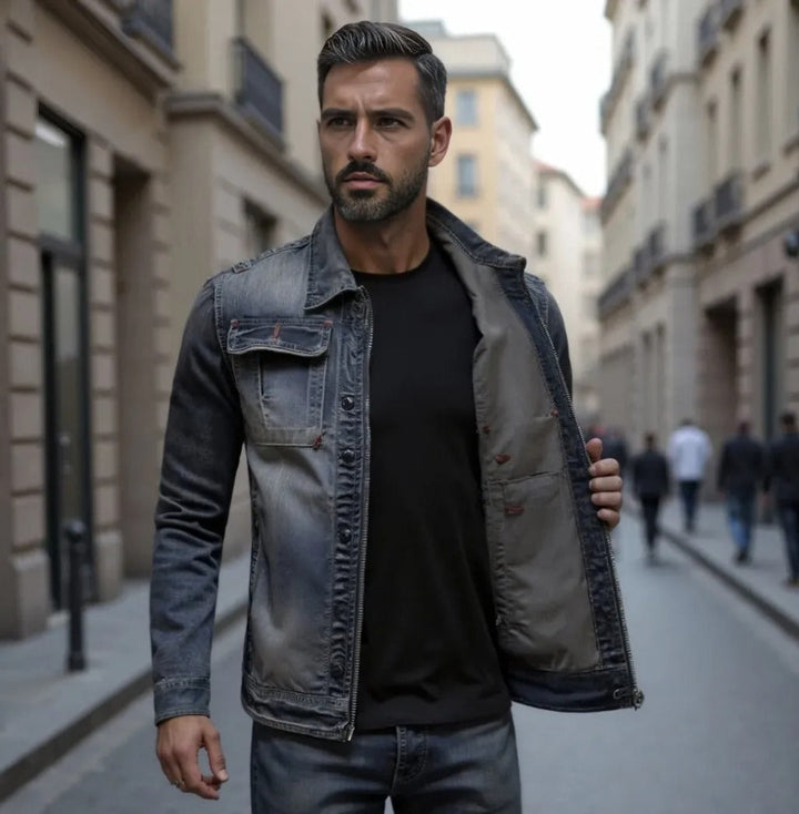 Van Elsen™ Conti Heritage Denim Herenjack