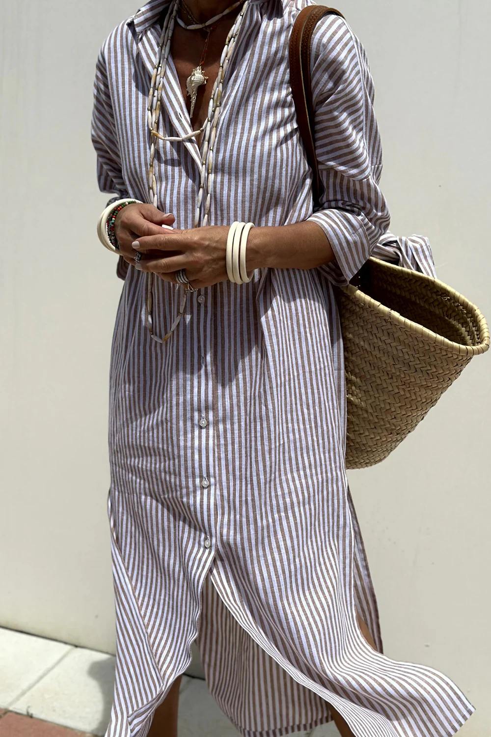 Anouk Zomerjurk grijs