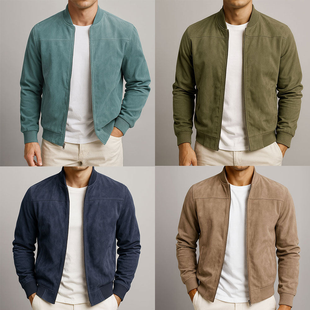 Van Elsen™ Kaltor Suede Luxe Herenjas