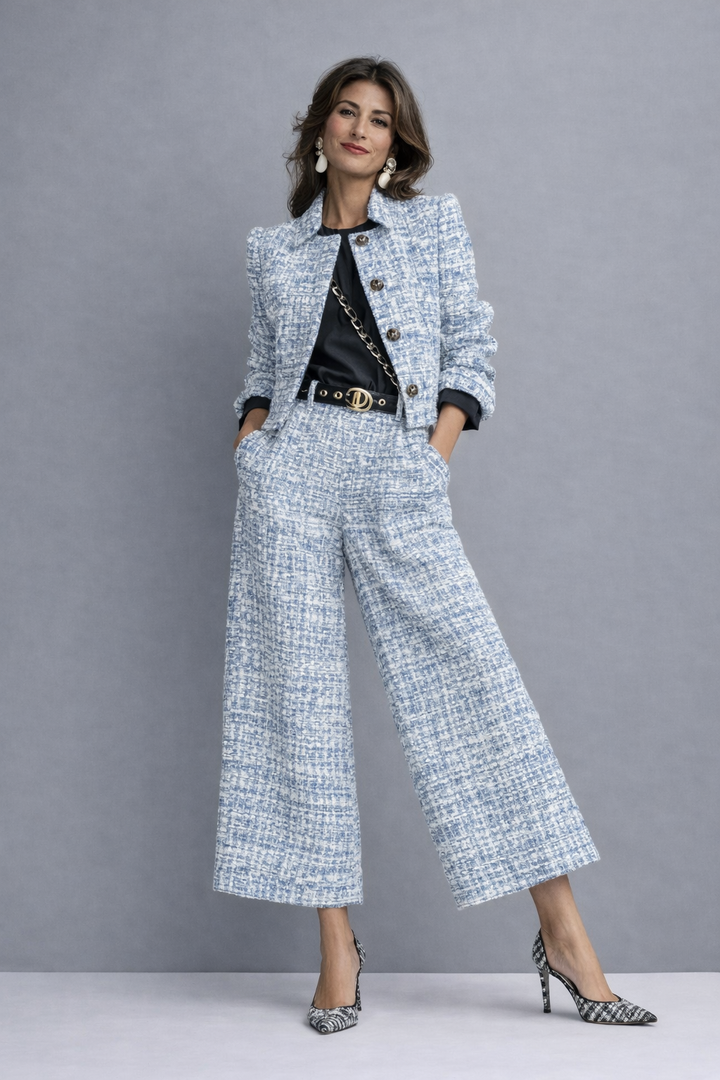 Lena Elegante Set - Blauw