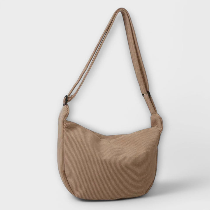 Van Elsen™ Velora Soft Cord Crossbody Tas