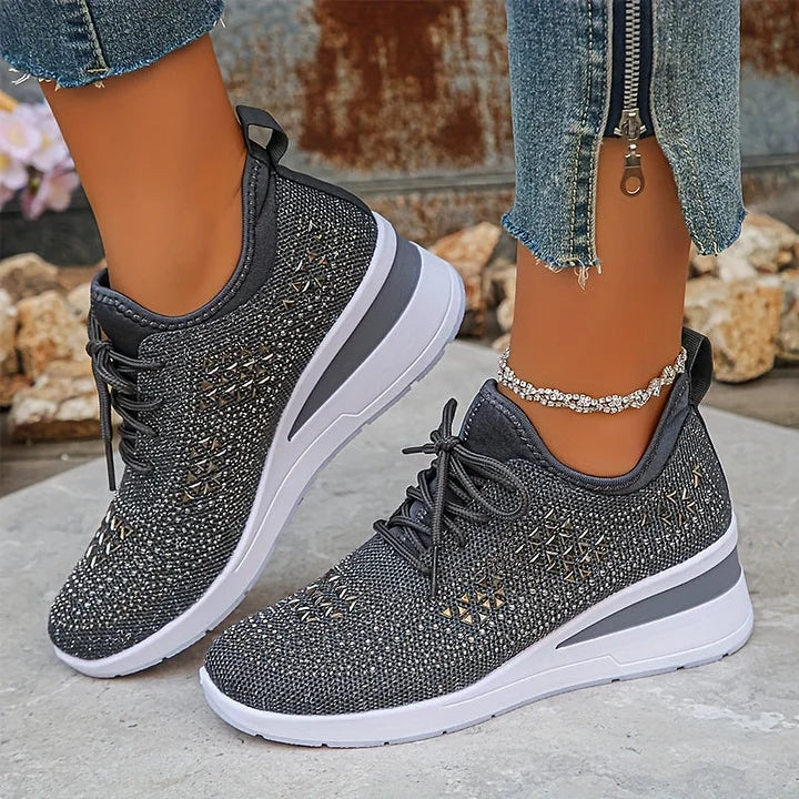 Bona Orthopedische Dames Sneakers - Grijs