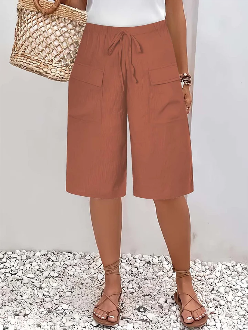 Van Elsen™ Linae Soft Waist Zomer Short